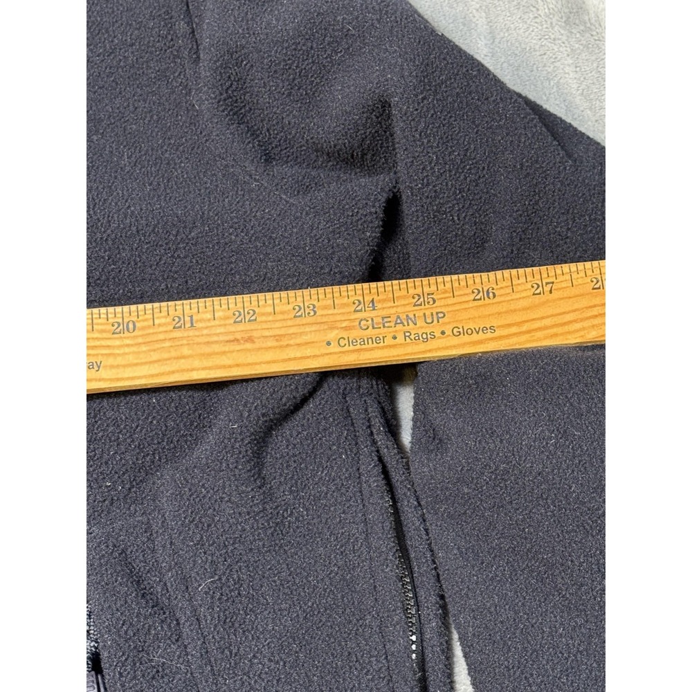 Abercrombie‎ Jacket Mens XL Blue Reversible Fleece Nylon Pullover Anorak 1/4 Zip - Picture 5 of 16